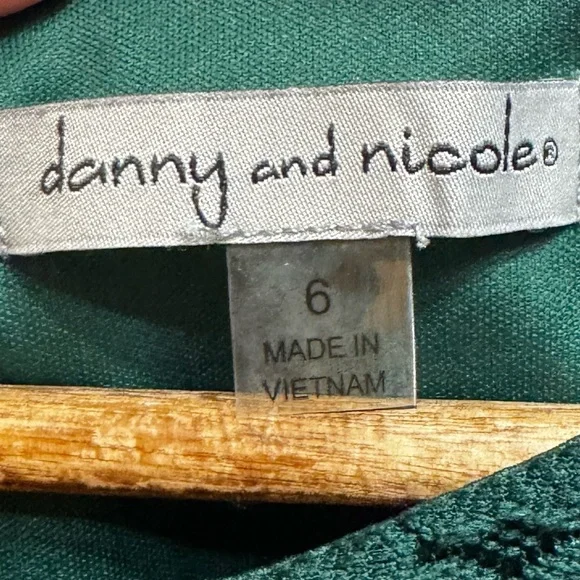 Danny and Nicole A-Line Laced Dress - Picture 6 of 6